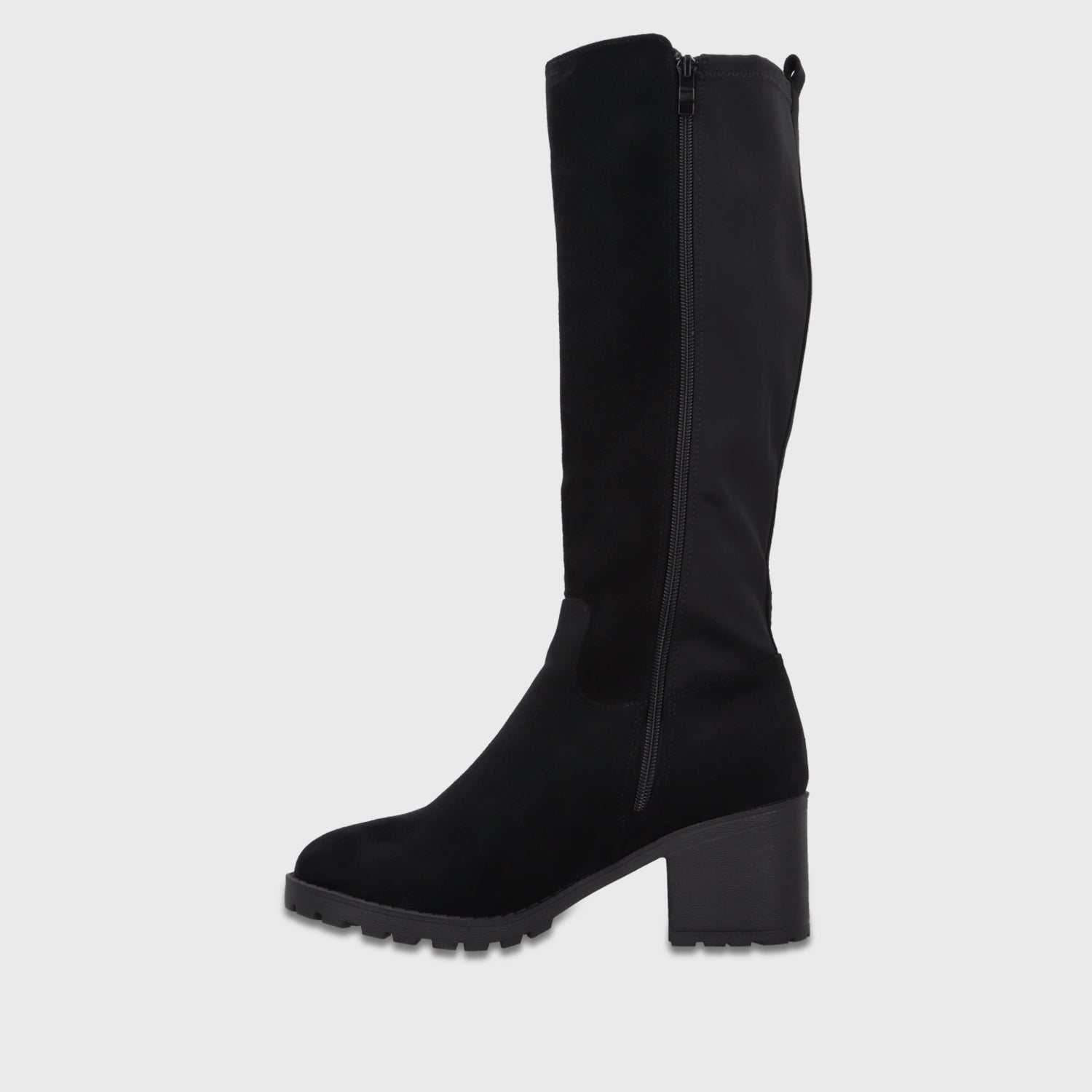 Bota Taco Negra Mujer 6519101 - Gotta Chile