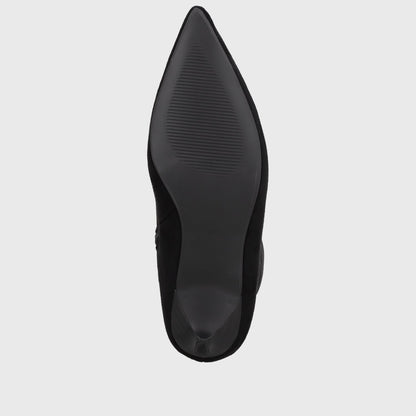 Bota Taco Negra Mujer 6588101 - Gotta Chile