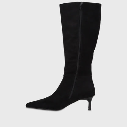 Bota Taco Negra Mujer 6588101 - Gotta Chile