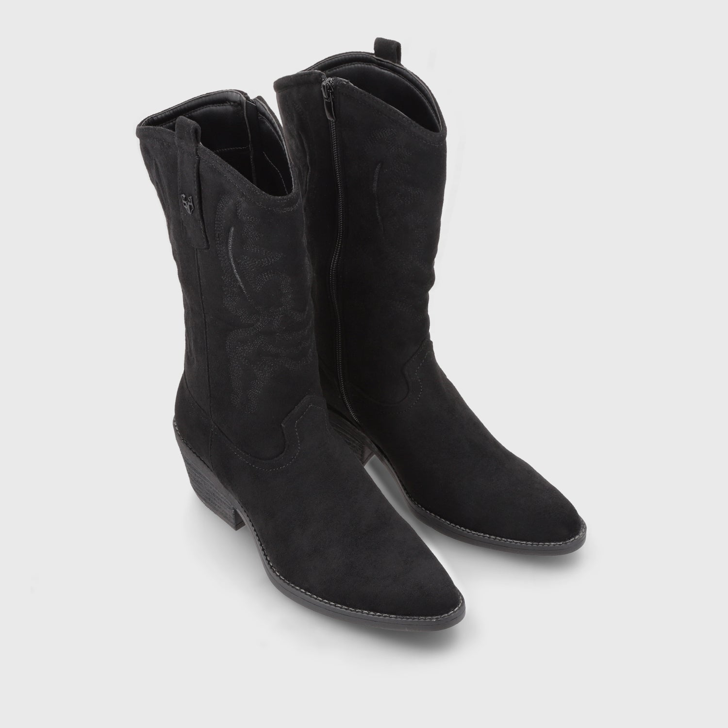 Bota Taco Negro Mujer 23714 - Gotta Chile