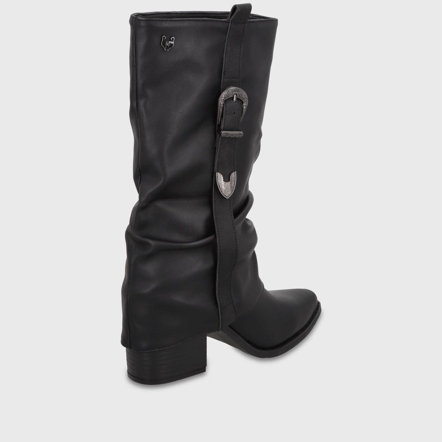Bota Taco Negro Mujer 5378401 - Gotta Chile