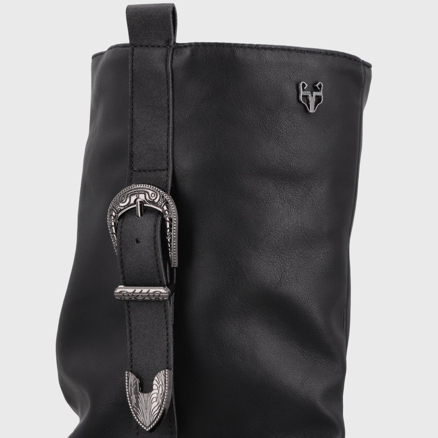 Bota Taco Negro Mujer 5378401 - Gotta Chile