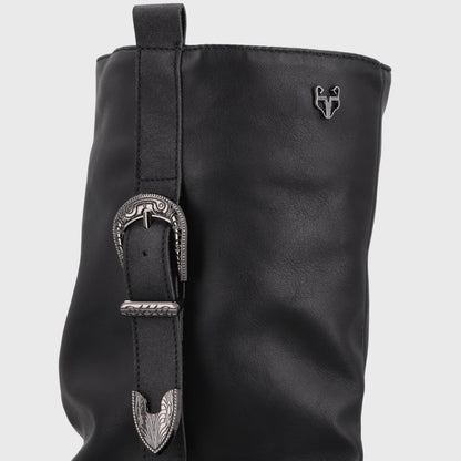 Bota Taco Negro Mujer 5378401 - Gotta Chile