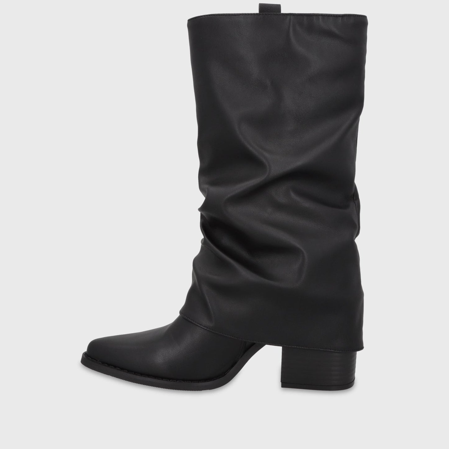 Bota Taco Negro Mujer 5378401 - Gotta Chile