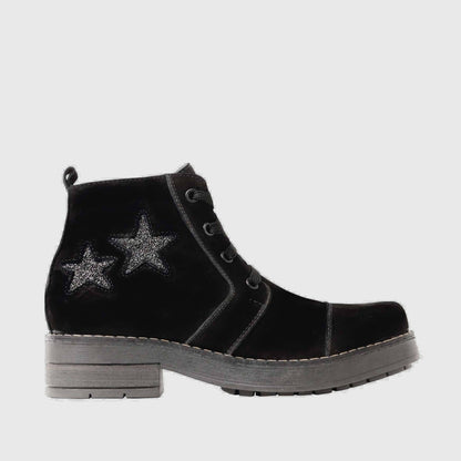 BOTIN CUERO NEGRO DC1710 - Gotta Chile
