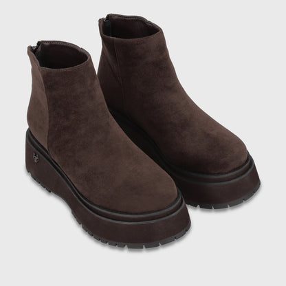 Botin Plataforma Café Mujer 1509153 - Gotta Chile
