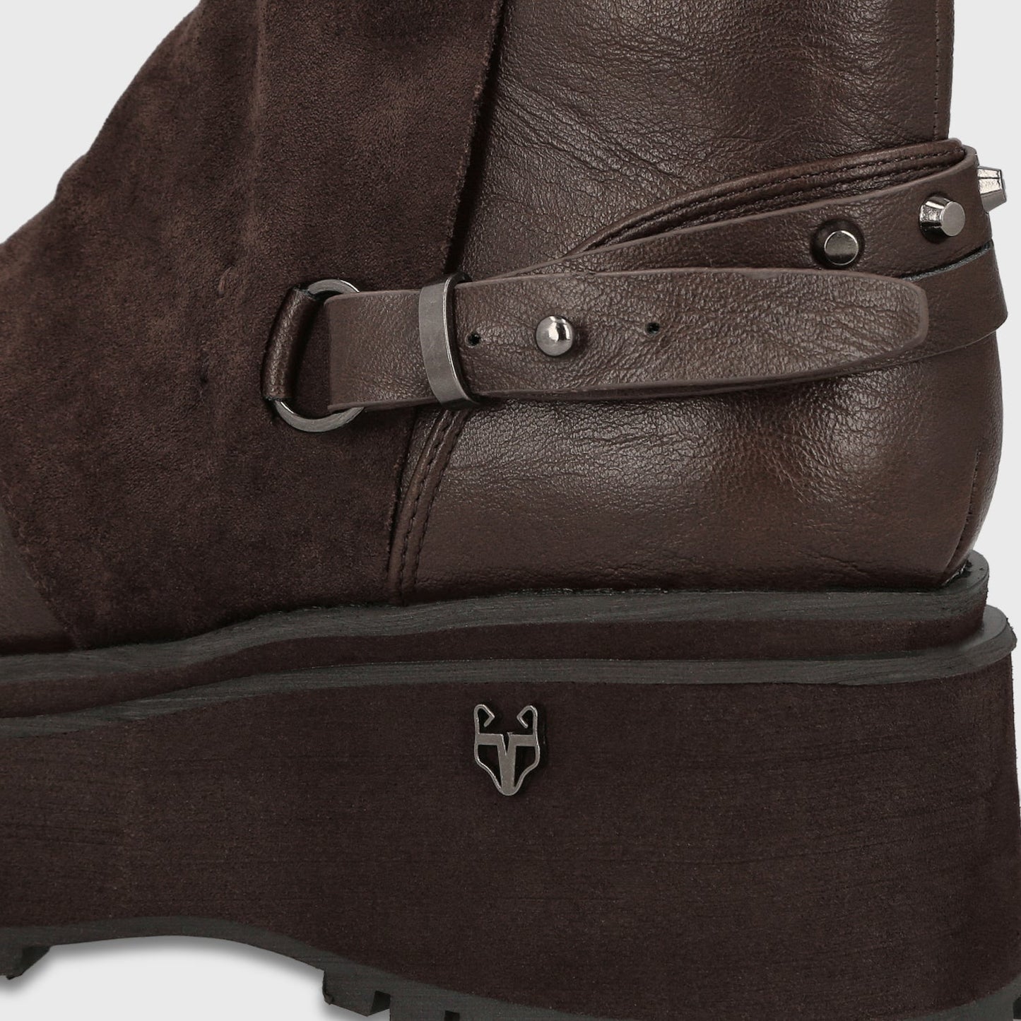 Botin Plataforma Café Mujer 1509B - Gotta Chile