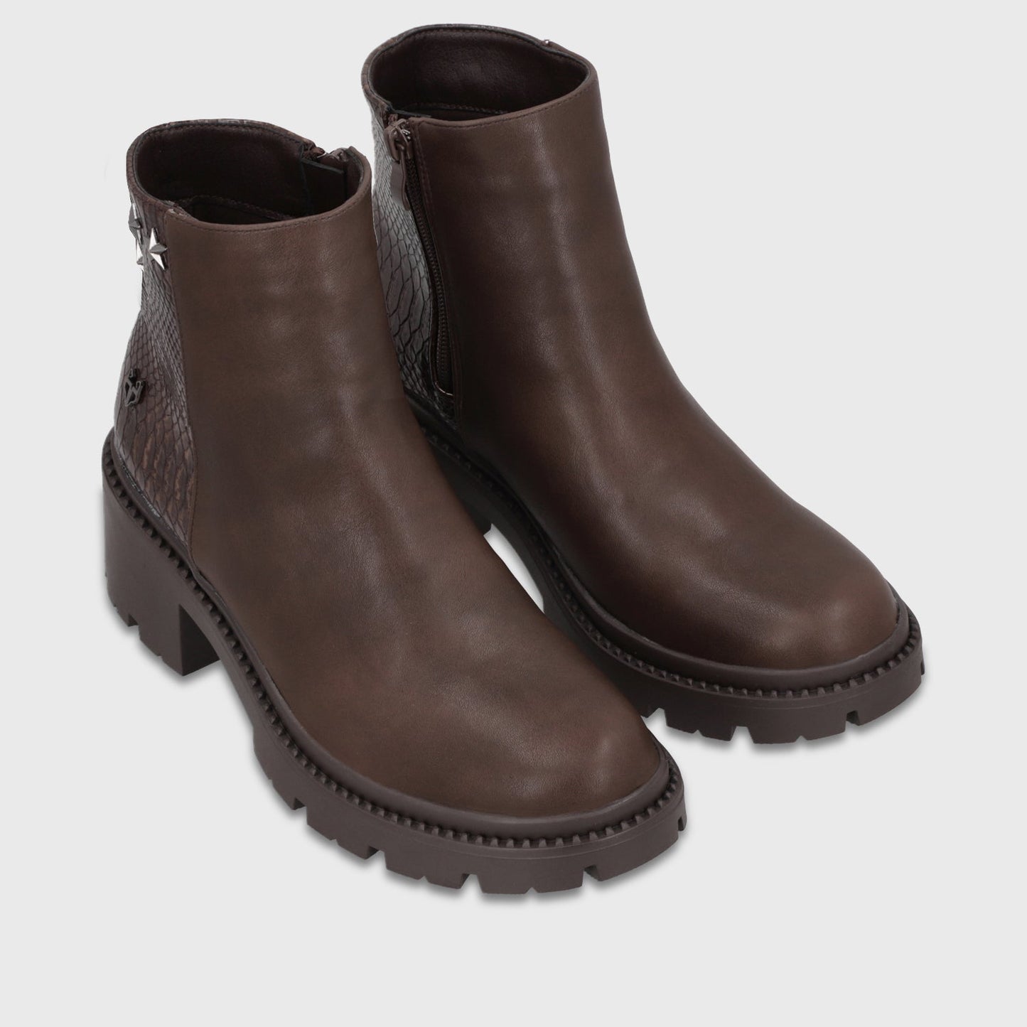 Botin Plataforma Café Mujer 4574402 - Gotta Chile