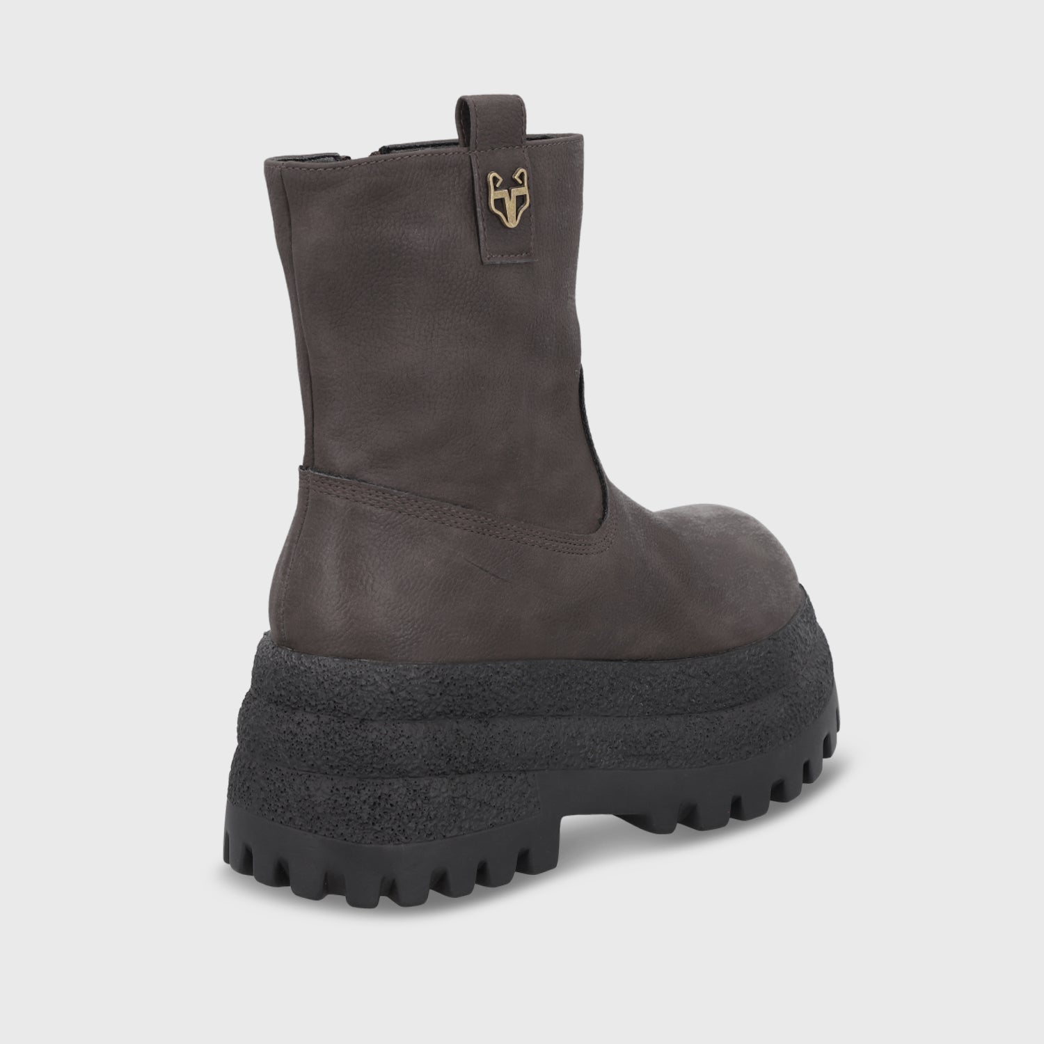 Botin Plataforma Café Mujer 55292 - Gotta Chile