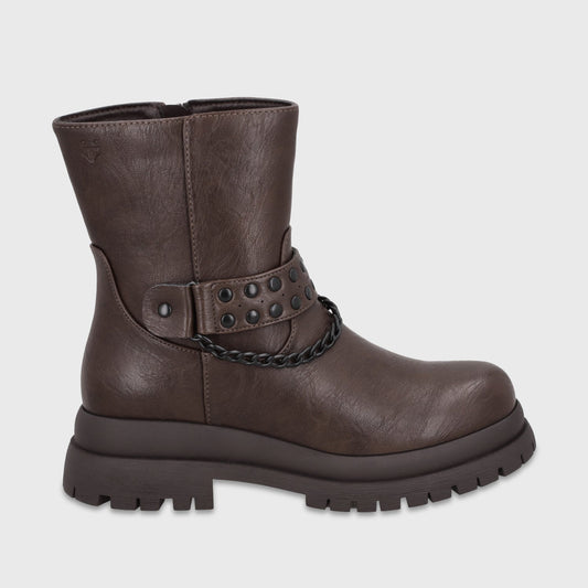 Botin Plataforma Café Mujer 6584153 - Gotta Chile