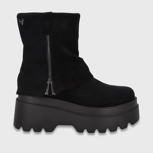 Botin Plataforma Negro Mujer 1352601 - Gotta Chile