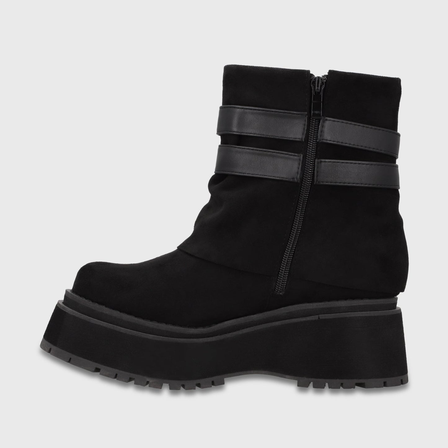 Botin Plataforma Negro Mujer 1509F01 - Gotta Chile