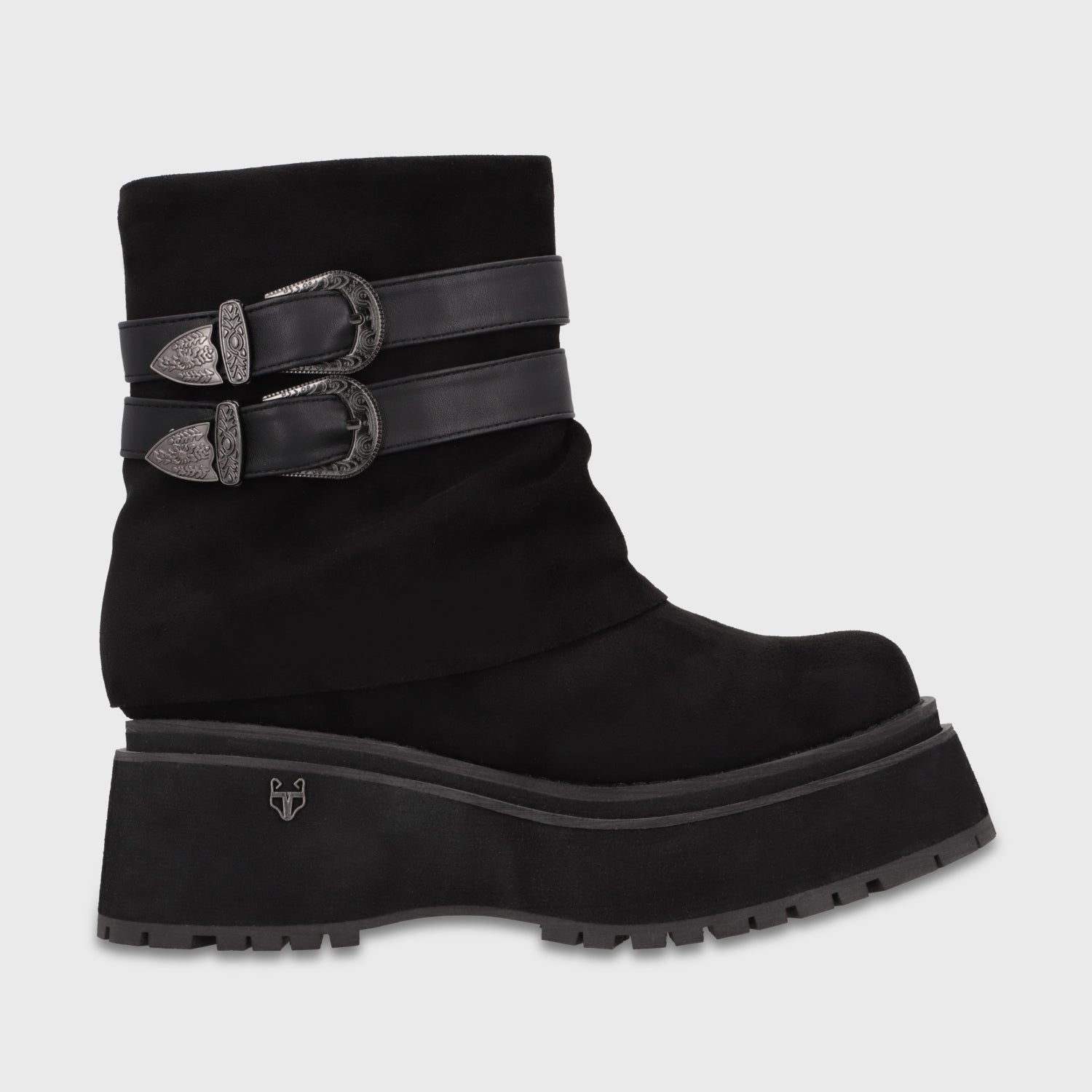 Botin Plataforma Negro Mujer 1509F01 - Gotta Chile