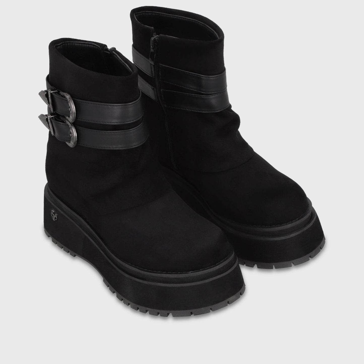 Botin Plataforma Negro Mujer 1509F01 - Gotta Chile