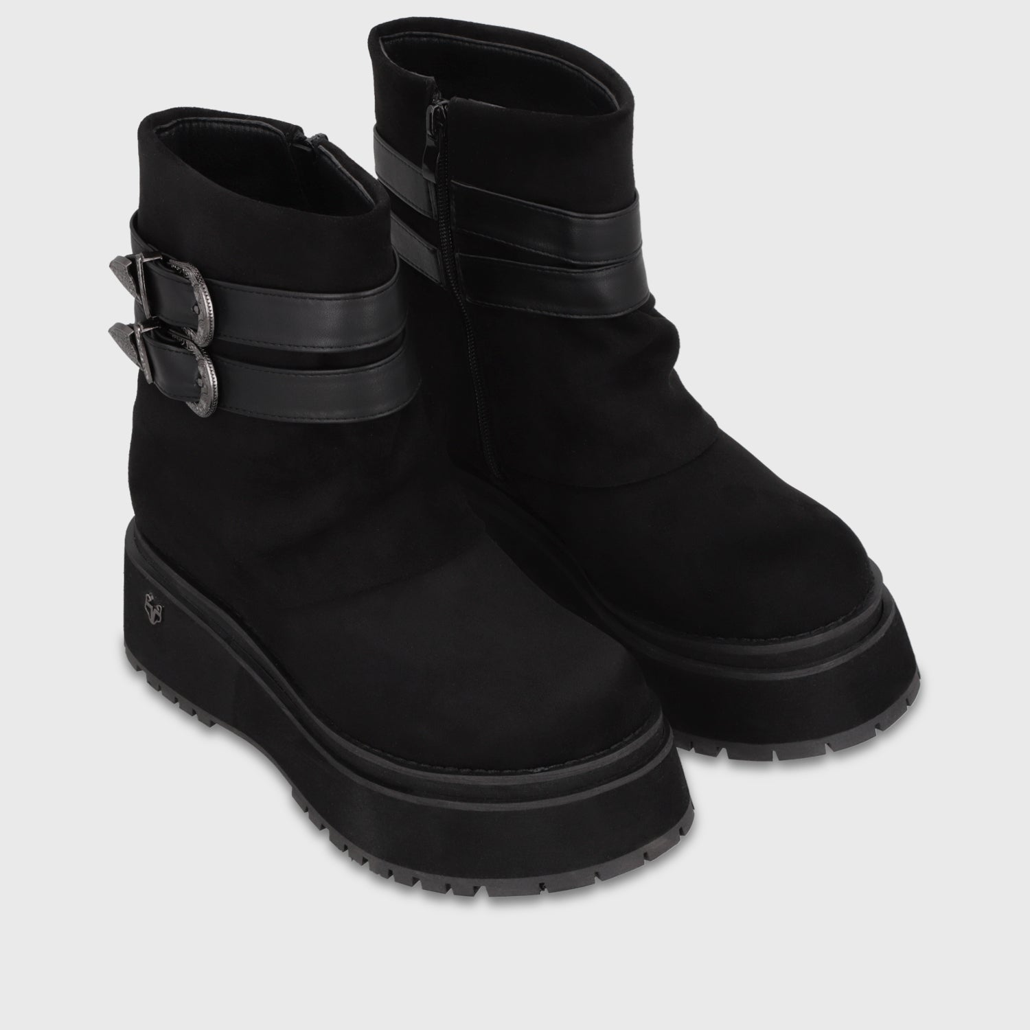 Botin Plataforma Negro Mujer 1509F01 - Gotta Chile