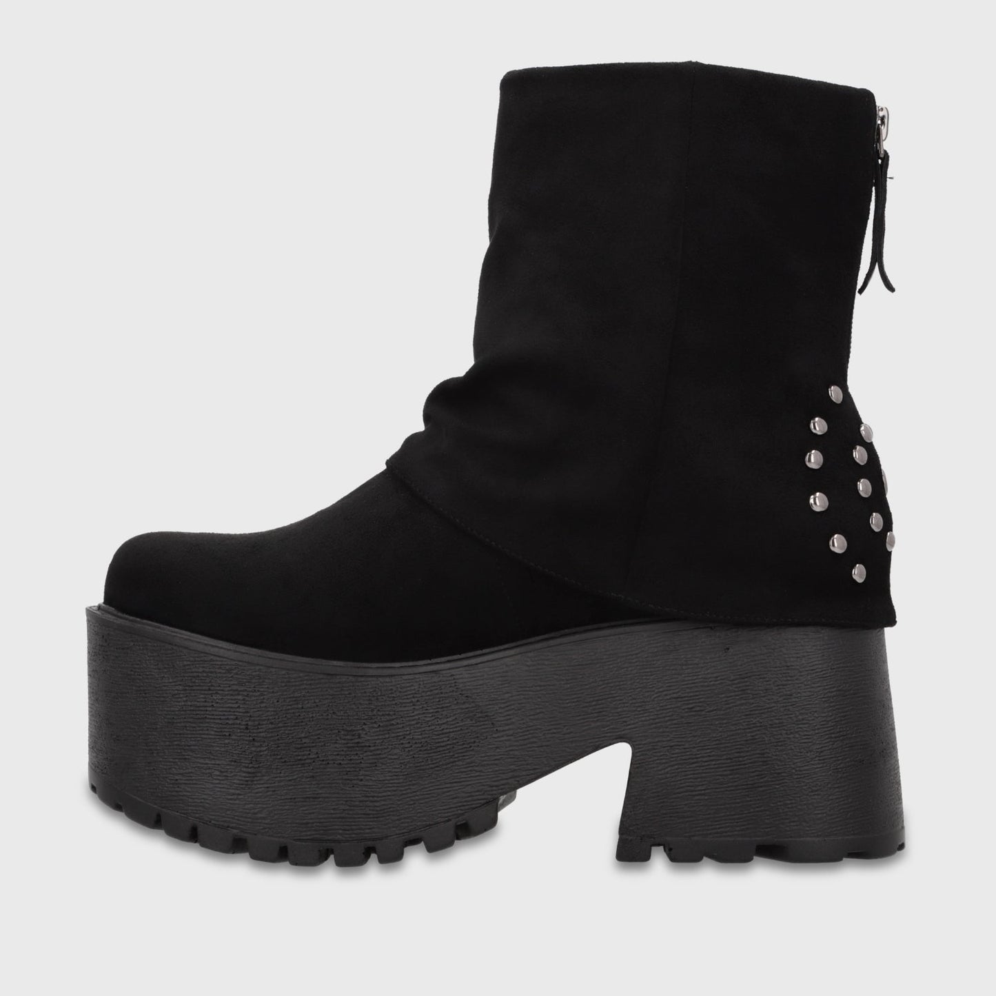 Botin Plataforma Negro Mujer 1517A01 - Gotta Chile