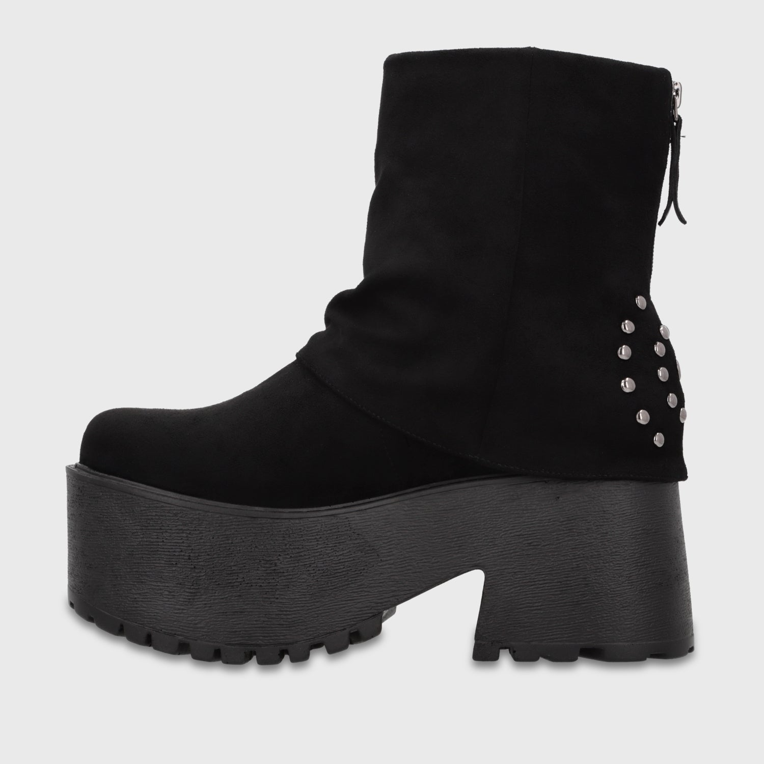 Botin Plataforma Negro Mujer 1517A01 - Gotta Chile