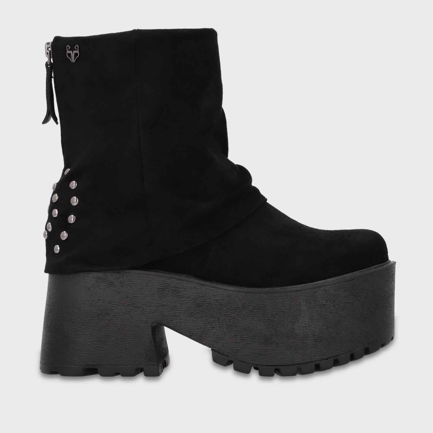 Botin Plataforma Negro Mujer 1517A01 - Gotta Chile