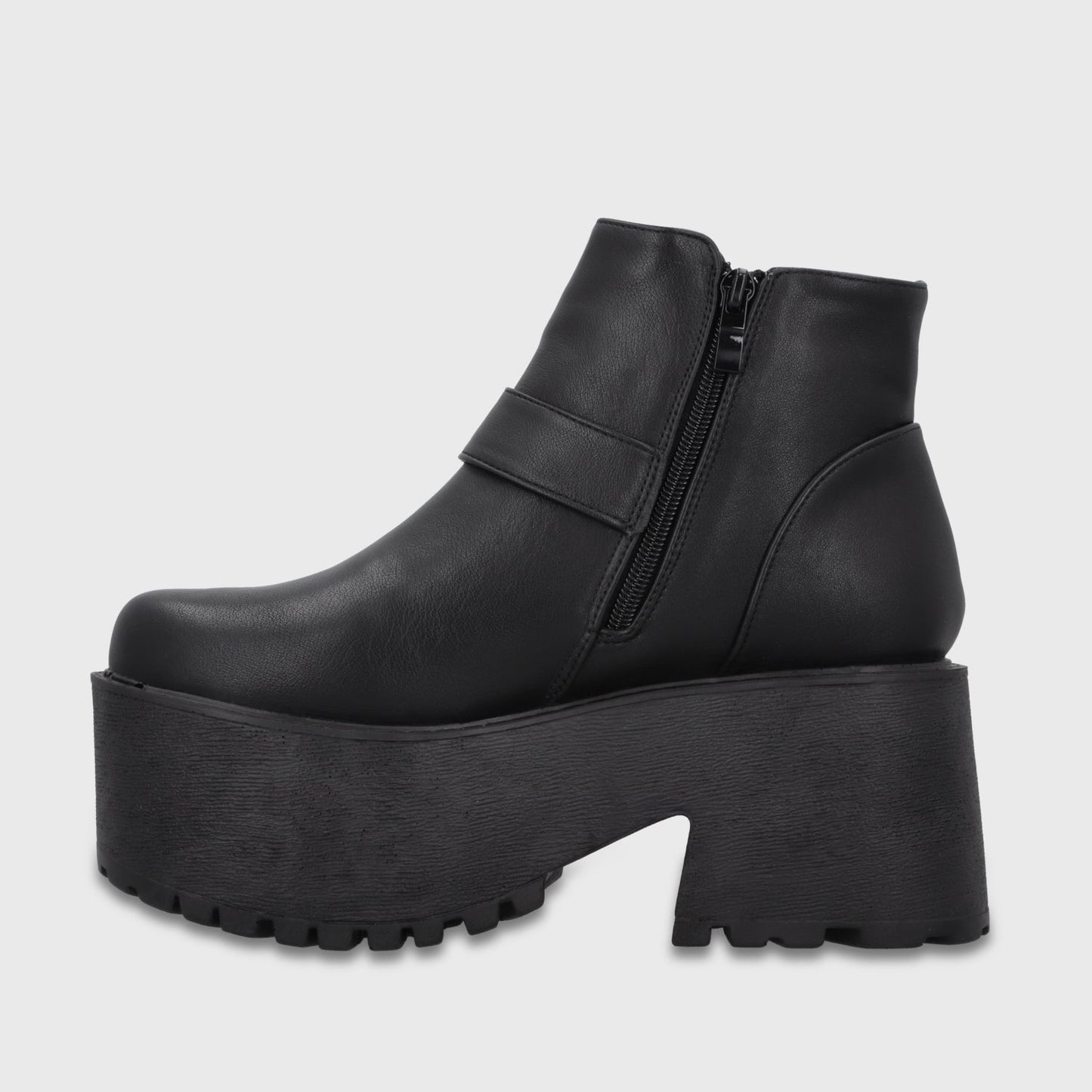 Botin Plataforma Negro Mujer 1517B01 - Gotta Chile