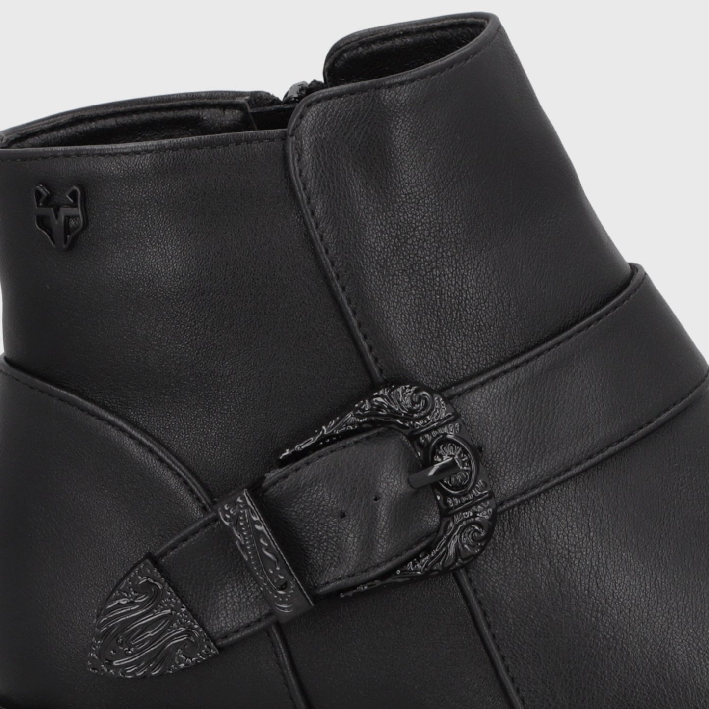 Botin Plataforma Negro Mujer 1517B01 - Gotta Chile