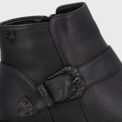 Botin Plataforma Negro Mujer 1517B01 - Gotta Chile