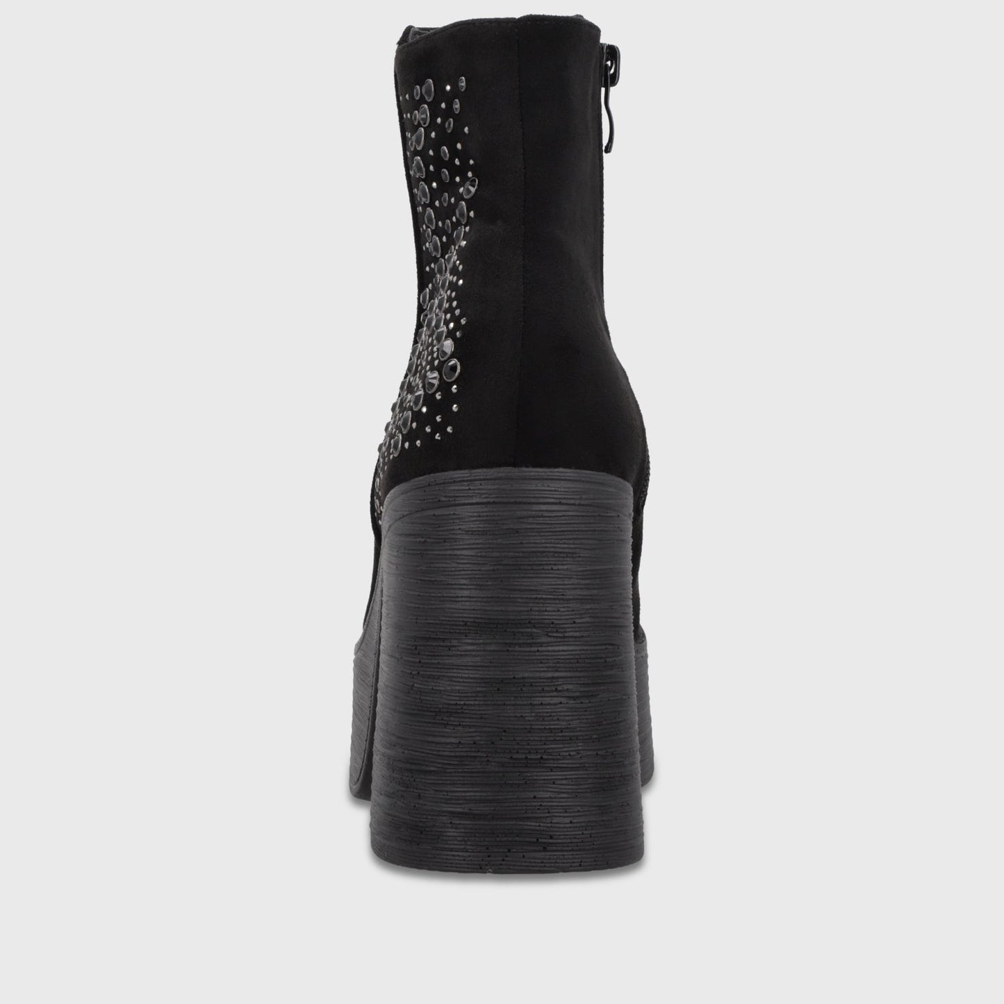 Botin Plataforma Negro Mujer 2563701 - Gotta Chile