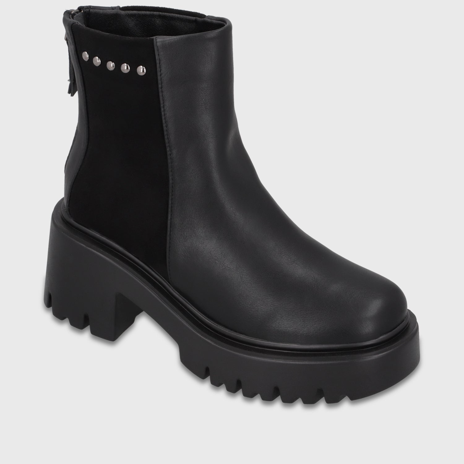 Botin Plataforma Negro Mujer 4575401 - Gotta Chile