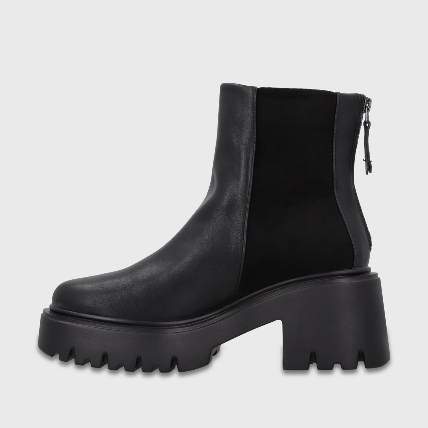 Botin Plataforma Negro Mujer 4575401 - Gotta Chile