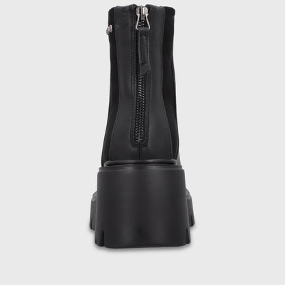 Botin Plataforma Negro Mujer 4575401 - Gotta Chile