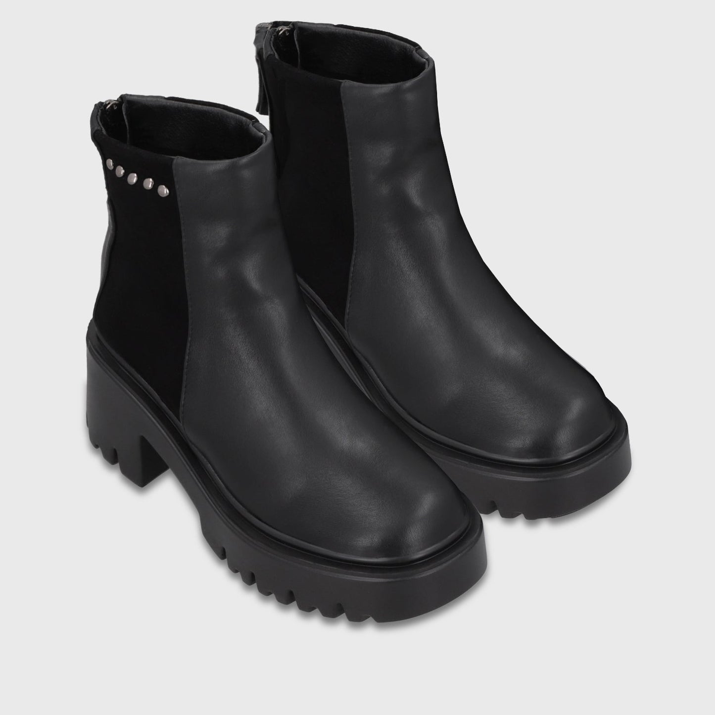 Botin Plataforma Negro Mujer 4575401 - Gotta Chile