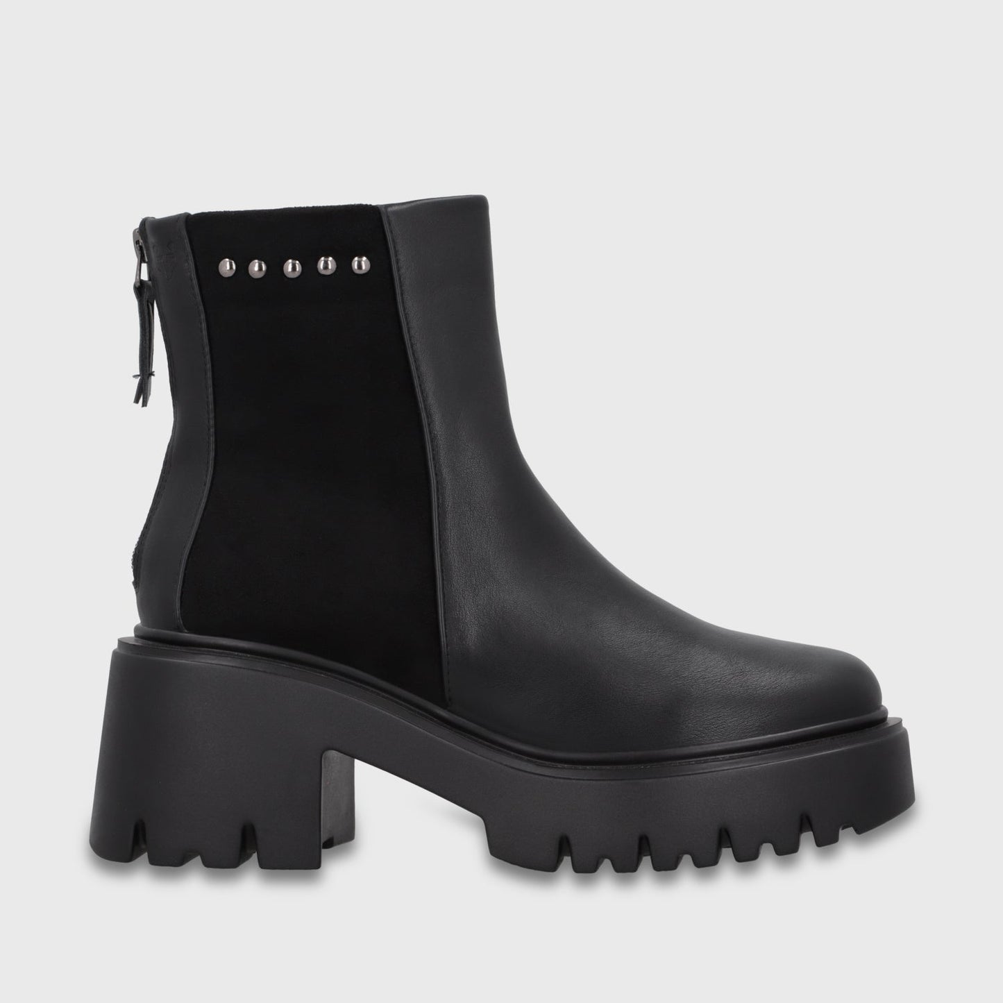 Botin Plataforma Negro Mujer 4575401 - Gotta Chile