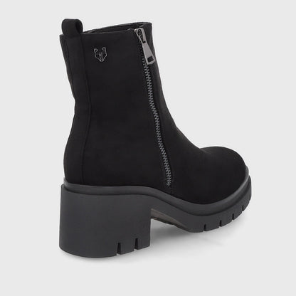 Botin Plataforma Negro Mujer 46203 - Gotta Chile