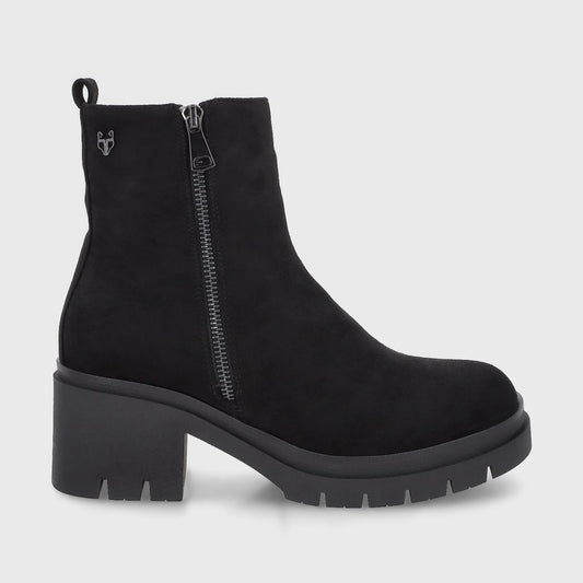 Botin Plataforma Negro Mujer 46203 - Gotta Chile
