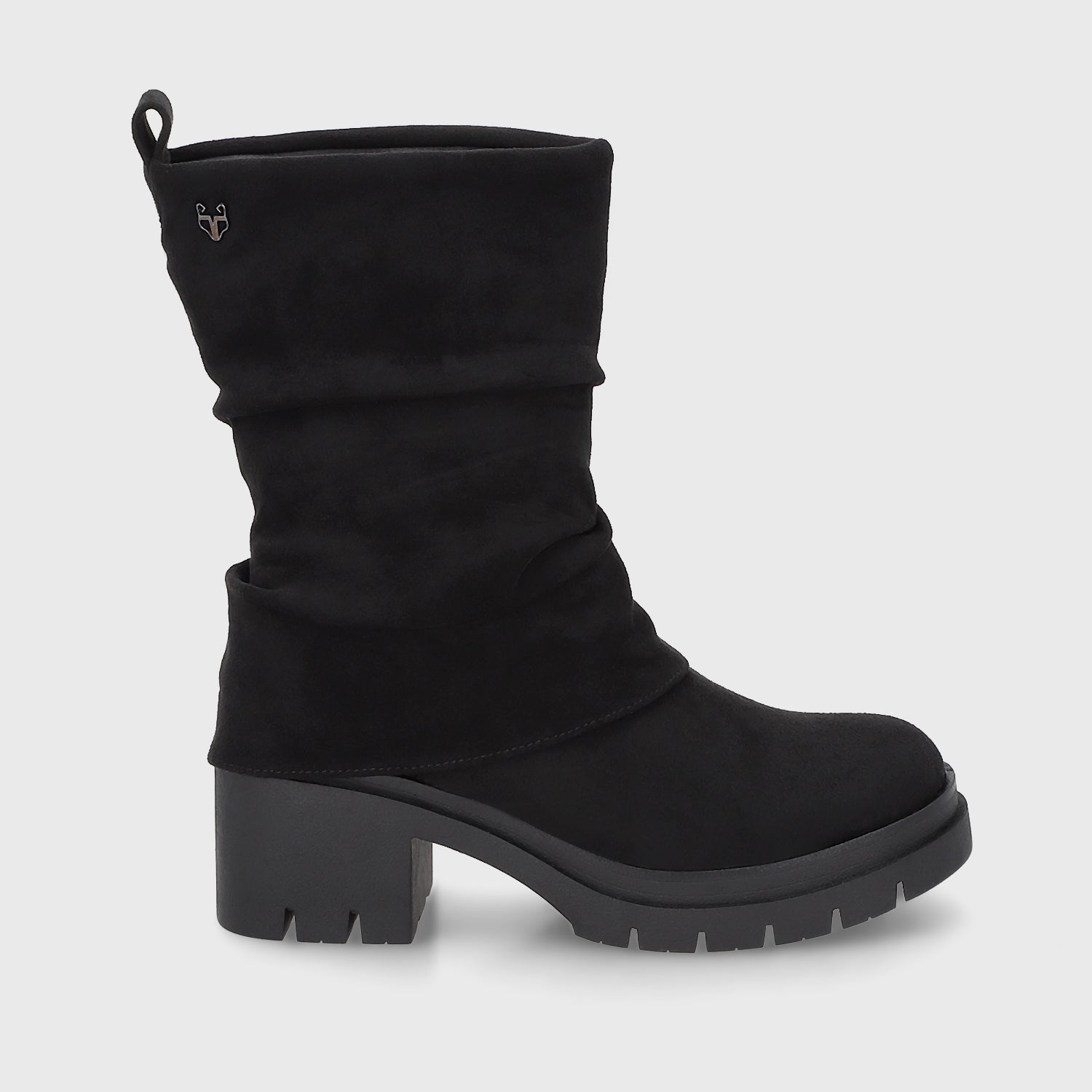 Botin Plataforma Negro Mujer 46205 - Gotta Chile