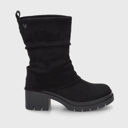 Botin Plataforma Negro Mujer 46205 - Gotta Chile