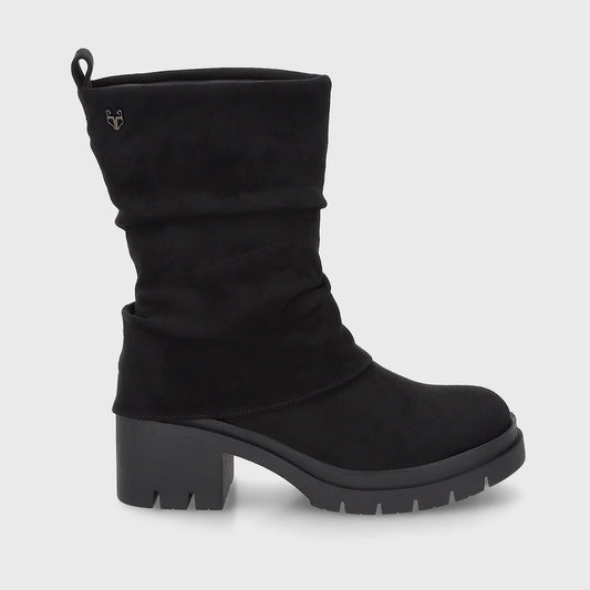 Botin Plataforma Negro Mujer 46205 - Gotta Chile