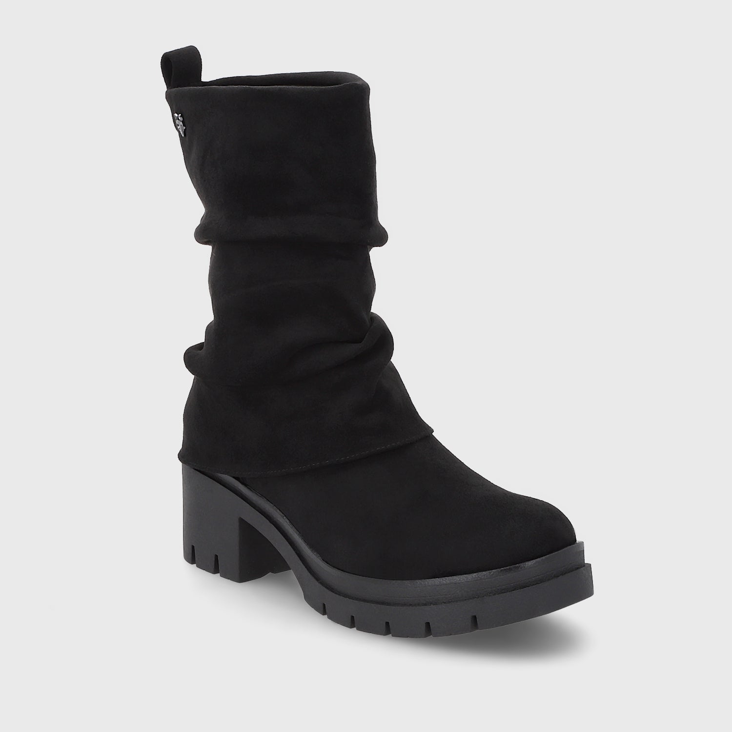 Botin Plataforma Negro Mujer 46205 - Gotta Chile