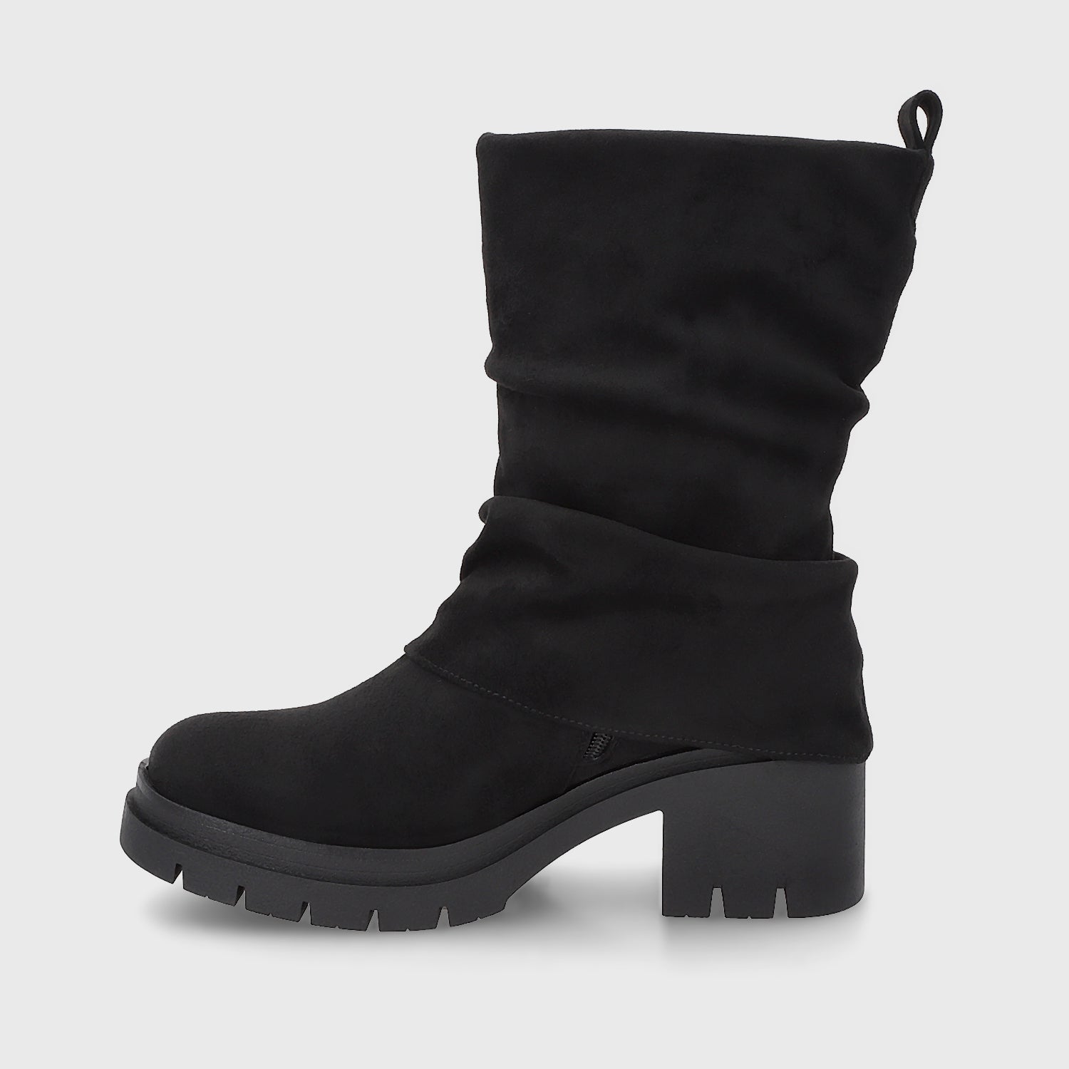 Botin Plataforma Negro Mujer 46205 - Gotta Chile