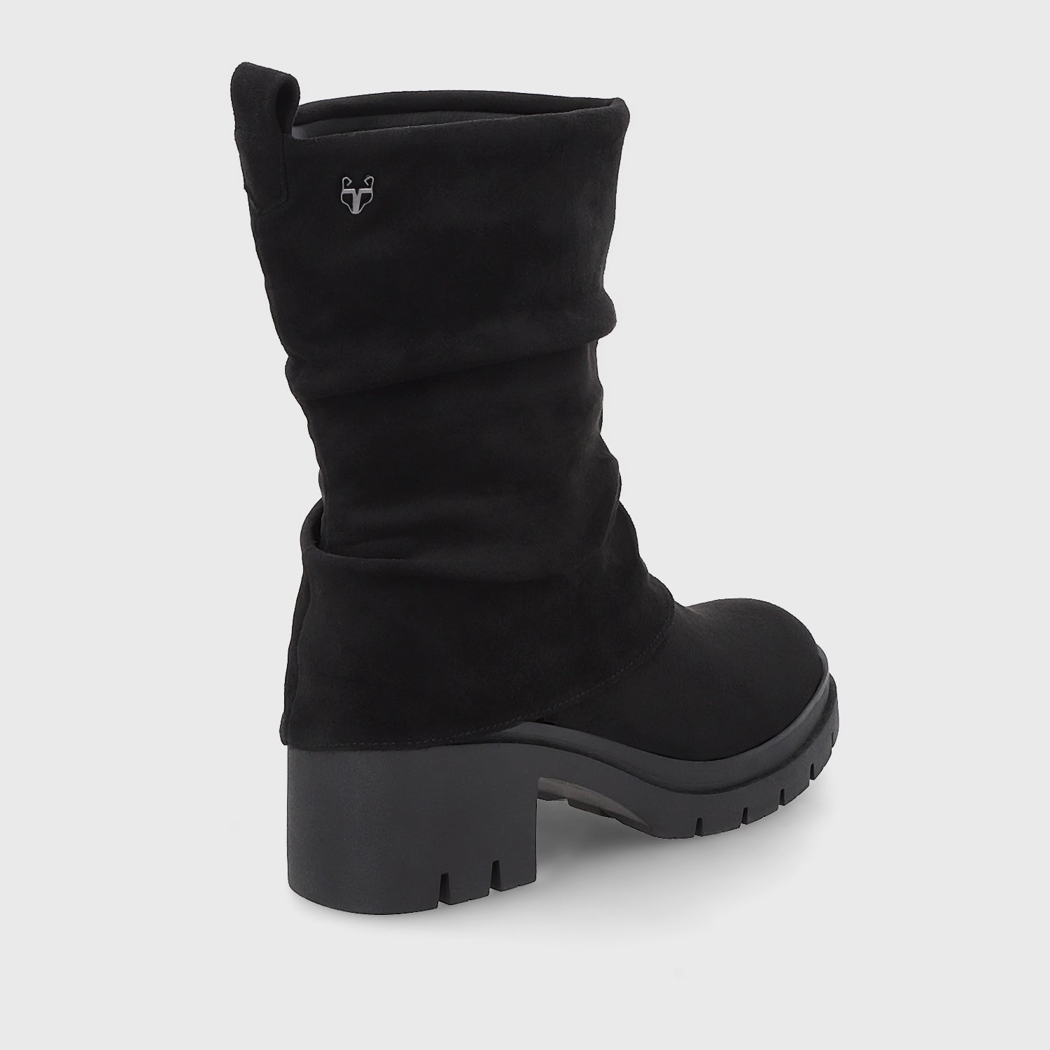 Botin Plataforma Negro Mujer 46205 - Gotta Chile
