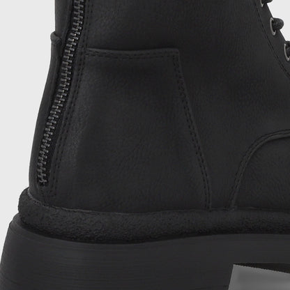 Botin Plataforma Negro Mujer 55281 - Gotta Chile