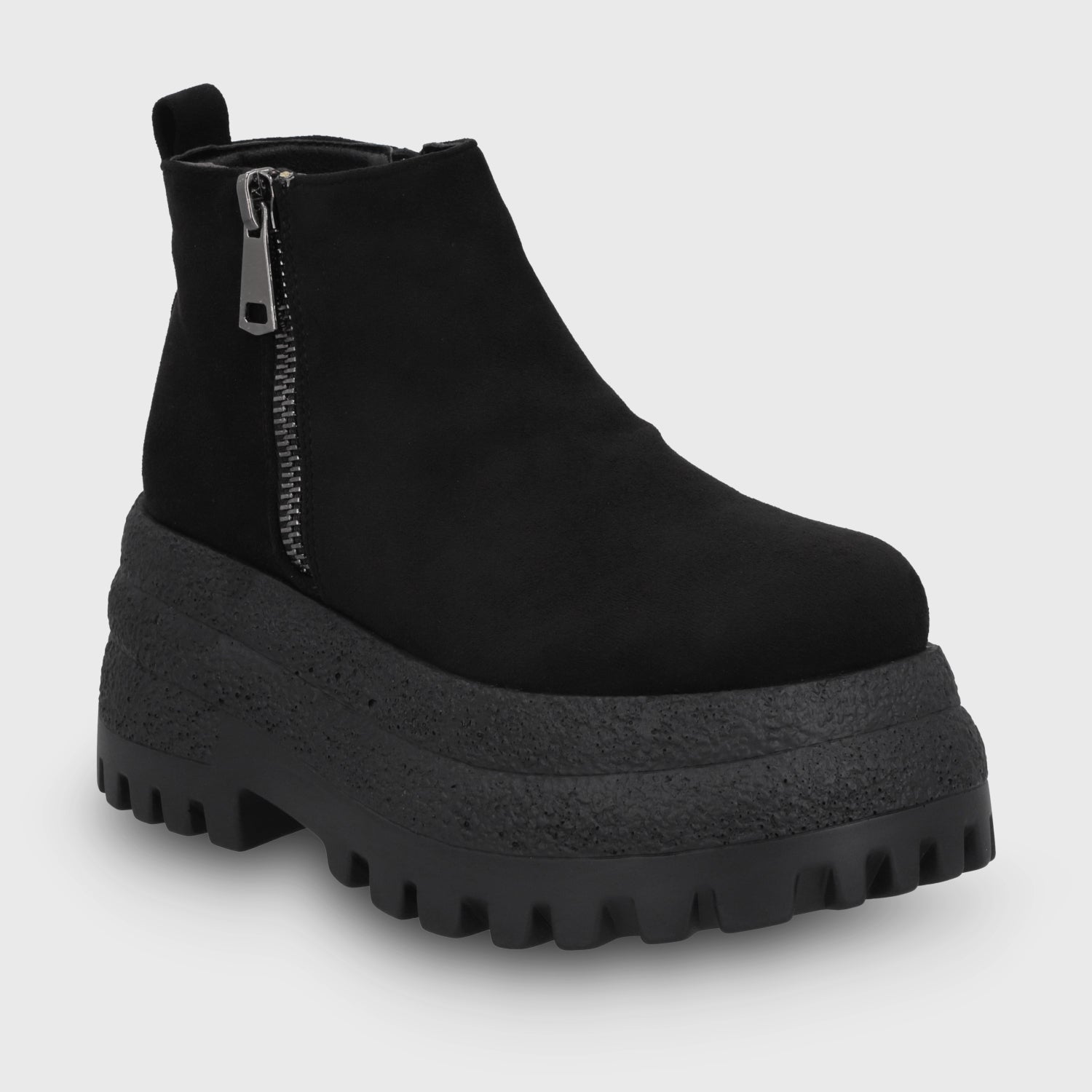 Botin Plataforma Negro Mujer 55293 - Gotta Chile