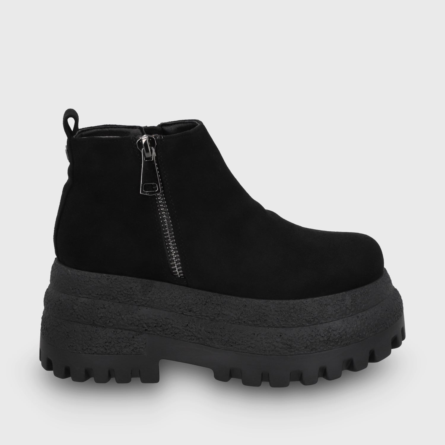 Botin Plataforma Negro Mujer 55293 - Gotta Chile