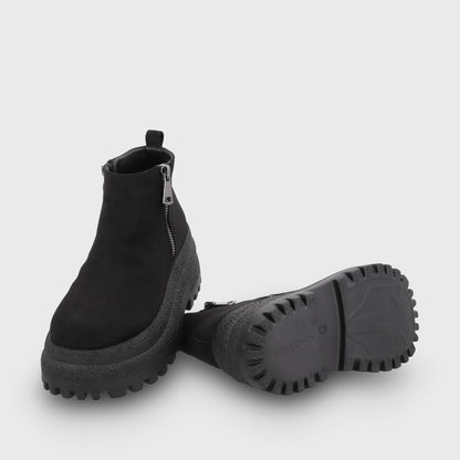 Botin Plataforma Negro Mujer 55293 - Gotta Chile