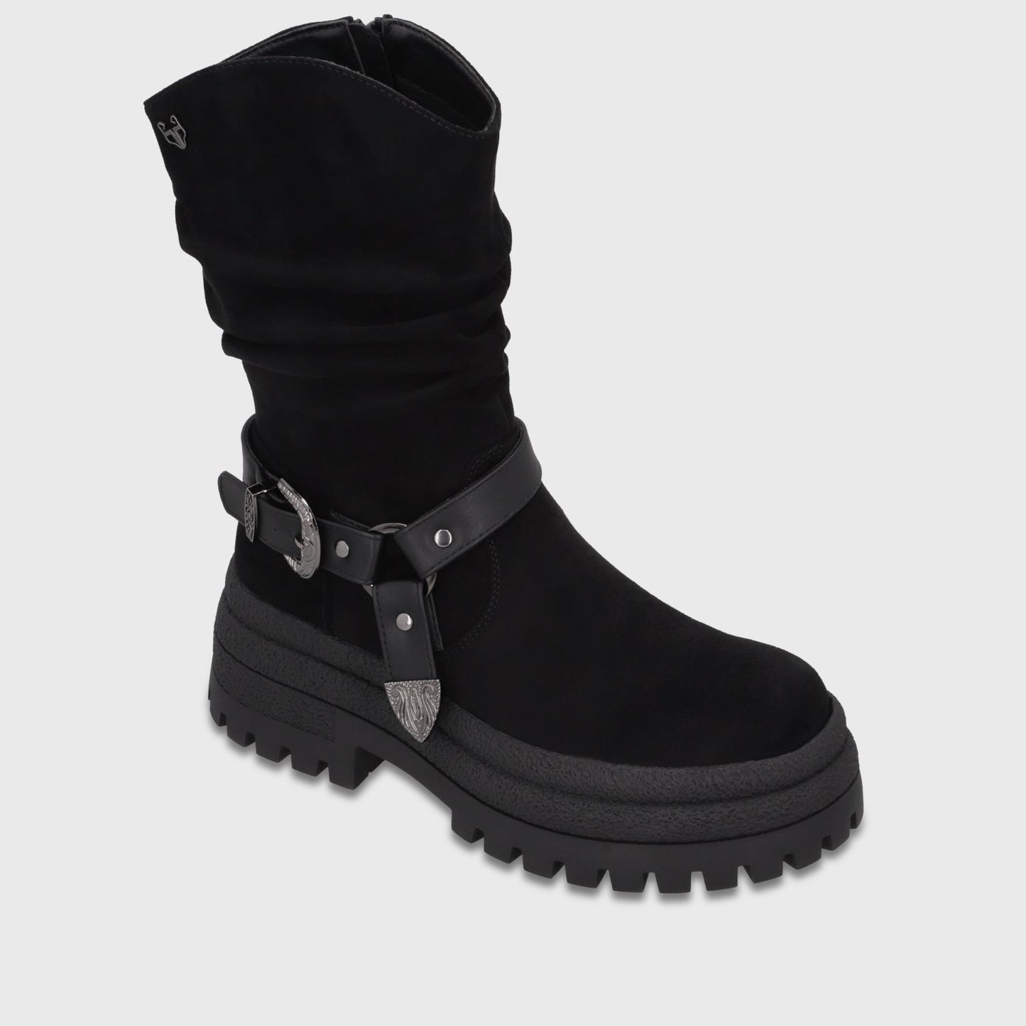 Botin Plataforma Negro Mujer 6583001 - Gotta Chile