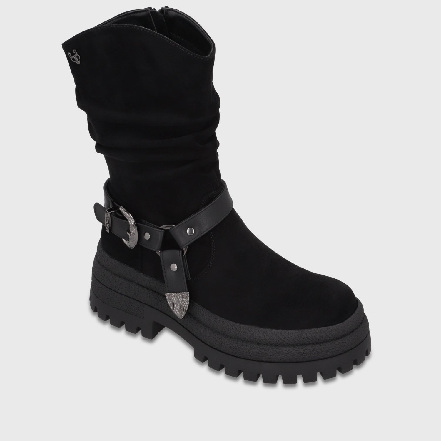 Botin Plataforma Negro Mujer 6583001 - Gotta Chile