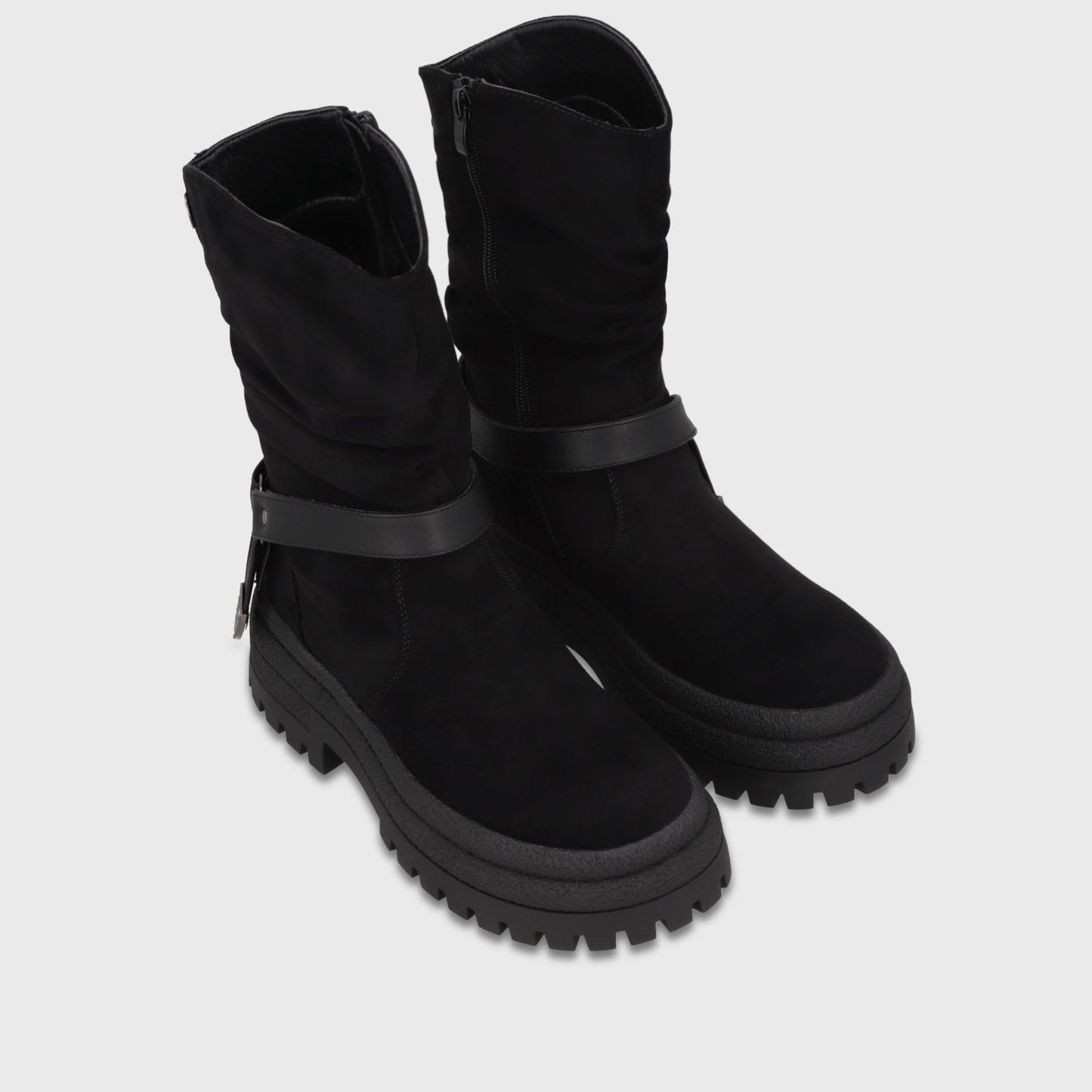 Botin Plataforma Negro Mujer 6583001 - Gotta Chile