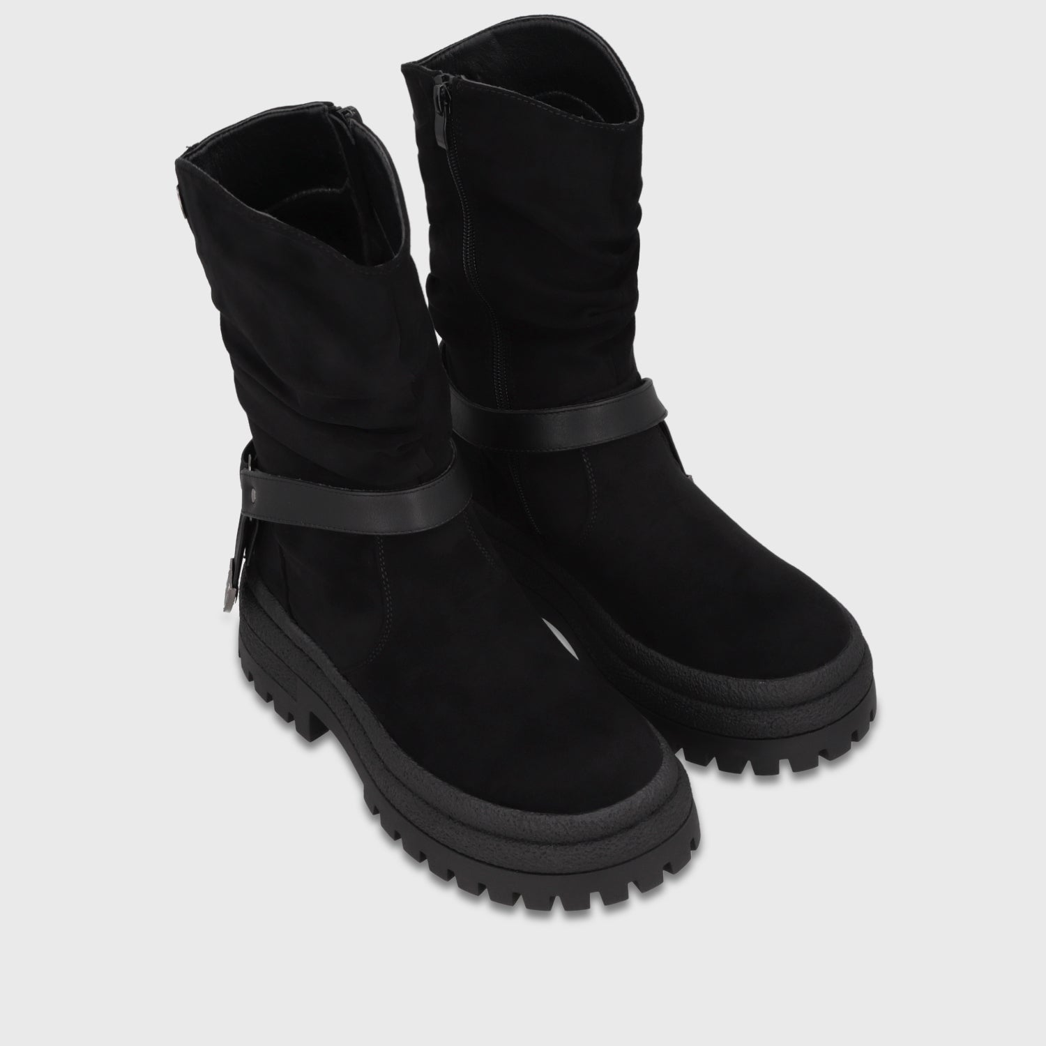 Botin Plataforma Negro Mujer 6583001 - Gotta Chile