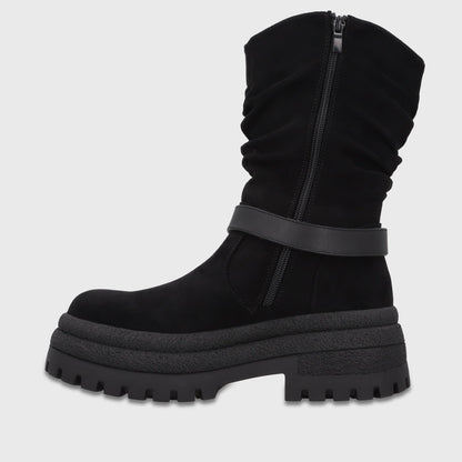 Botin Plataforma Negro Mujer 6583001 - Gotta Chile