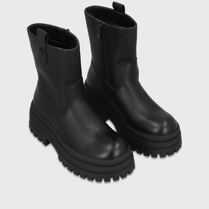 Botin Plataforma Negro Mujer 6583101 - Gotta Chile
