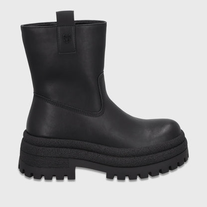 Botin Plataforma Negro Mujer 6583101 - Gotta Chile